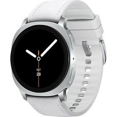 Galaxy Watch8 | 40 мм | 4G LTE | Silver | Hybrid/White | S/M/L, Размер ремешка : S/M/L, Тип ремешка : Hybrid, Размер корпуса : 40 мм, Подключение часов : Bluetooth / Wi-Fi + 4G LTE, Цвет ремешка: White, Цвет: Silver